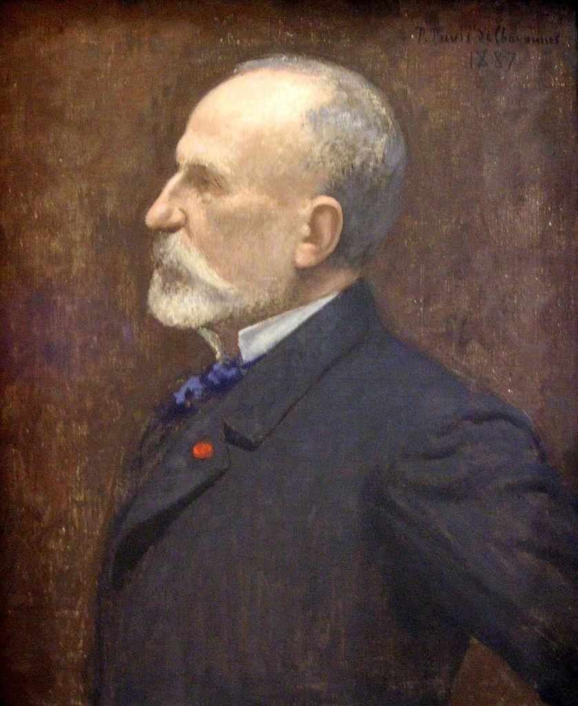 Pierre Puvis de Chavannes - Autoritratto, Corridoio Vasari, Firenze